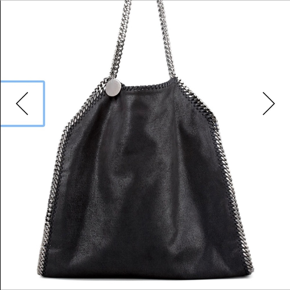 Stella McCartney Black Falabella Large Tote